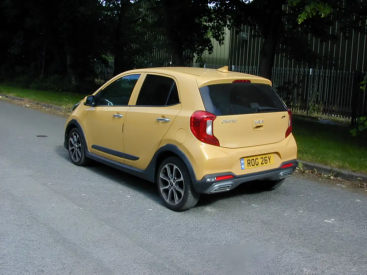 Used 2024 Kia Picanto X-Line S Yellow - Interior and Exterior details 6