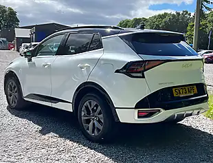 Used 2024 Kia Sportage GT-Line S White - Interior and Exterior details 5