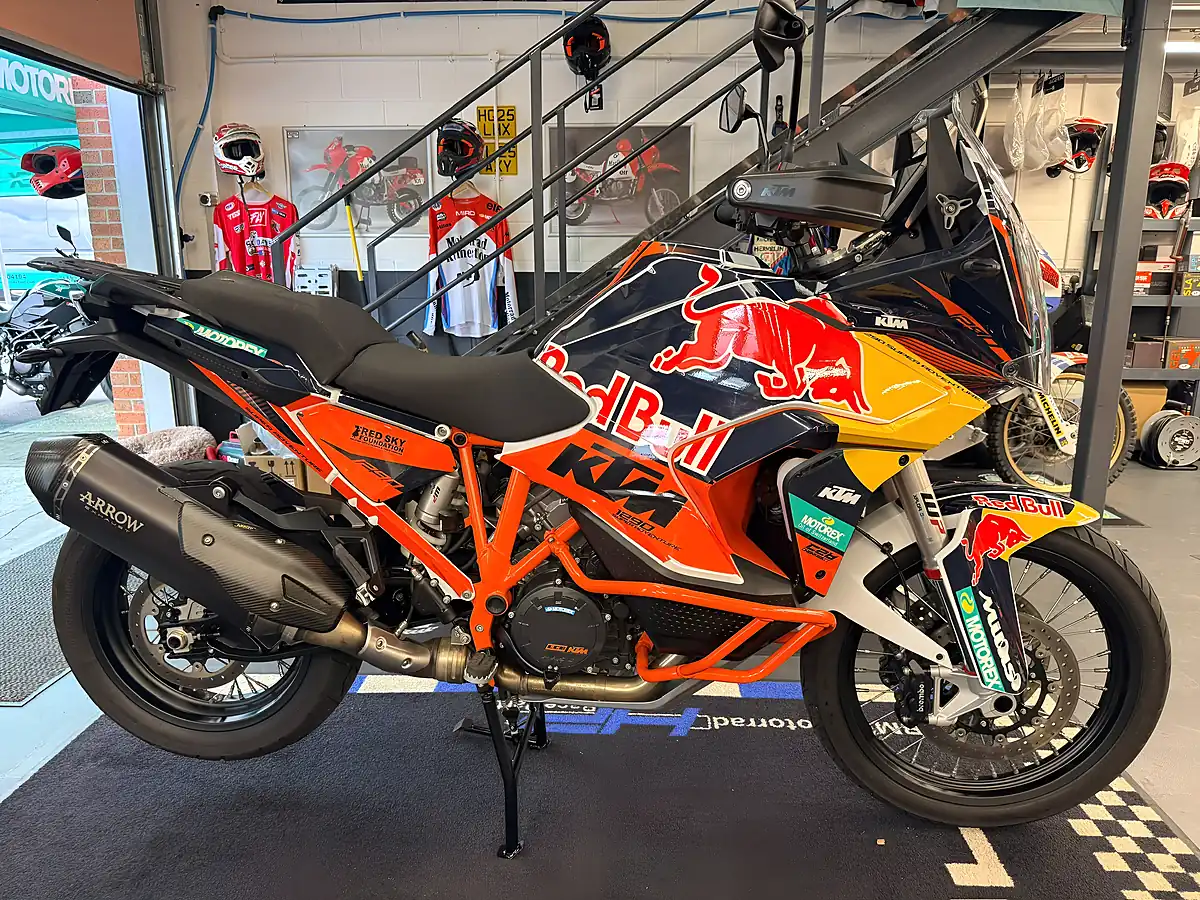Used 2024 Ktm 1290 Super Adventure R Red Bull Livery - Front View