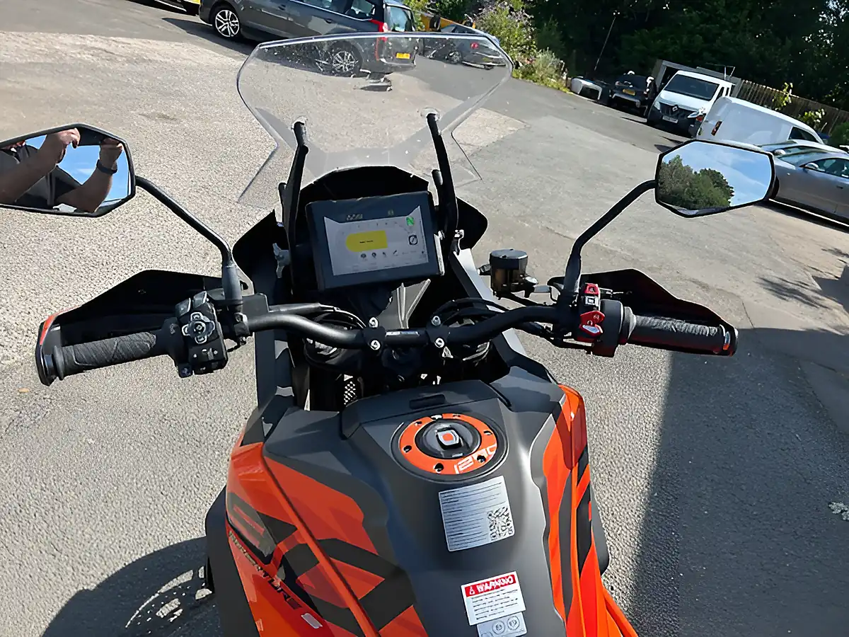 Used 2024 Ktm 1290 Super Adventure S Orange - Interior and Exterior details 2