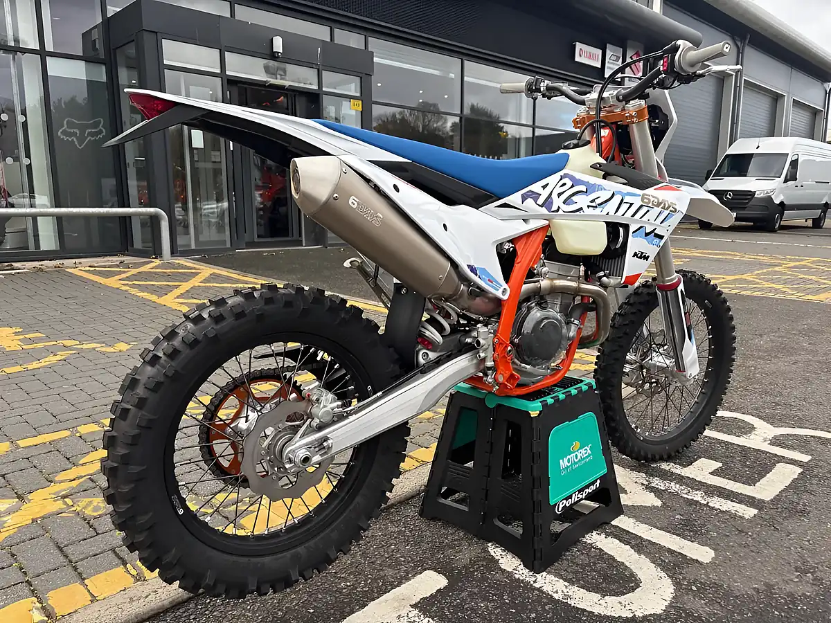 Used 2024 Ktm 250 Exc-F Sixdays White - Interior and Exterior details 3