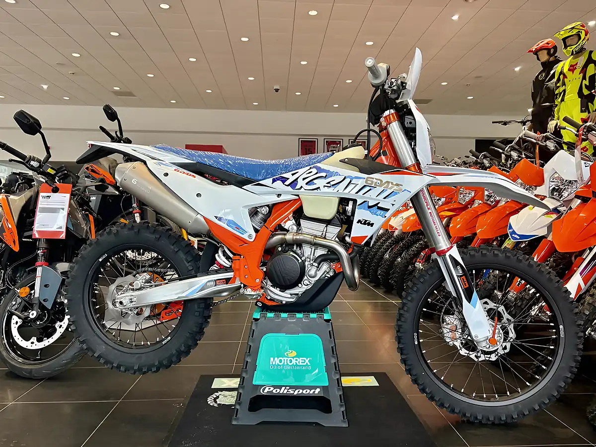 Used 2024 Ktm 250 Exc-F Sixdays White - Interior and Exterior details 5