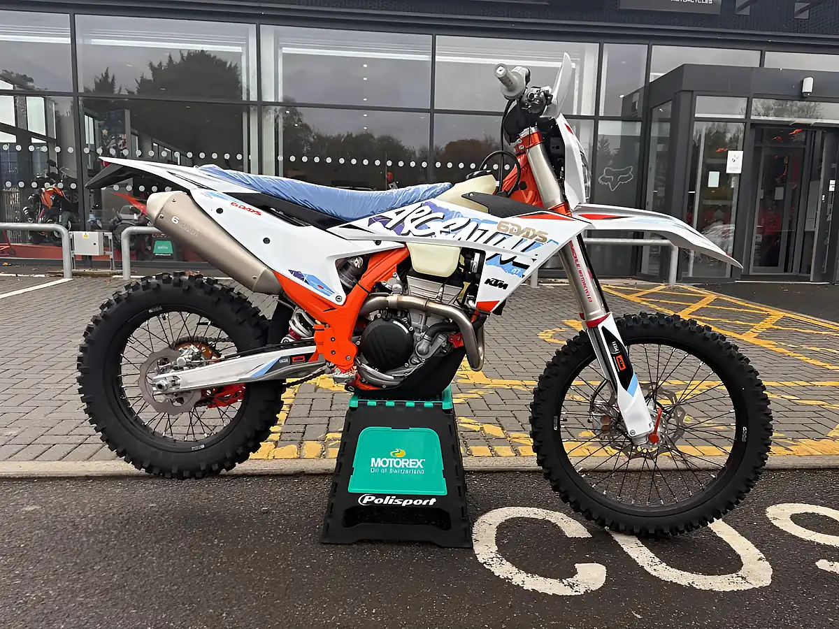 Used 2024 Ktm 250 Exc-F Sixdays White - Interior and Exterior details 6