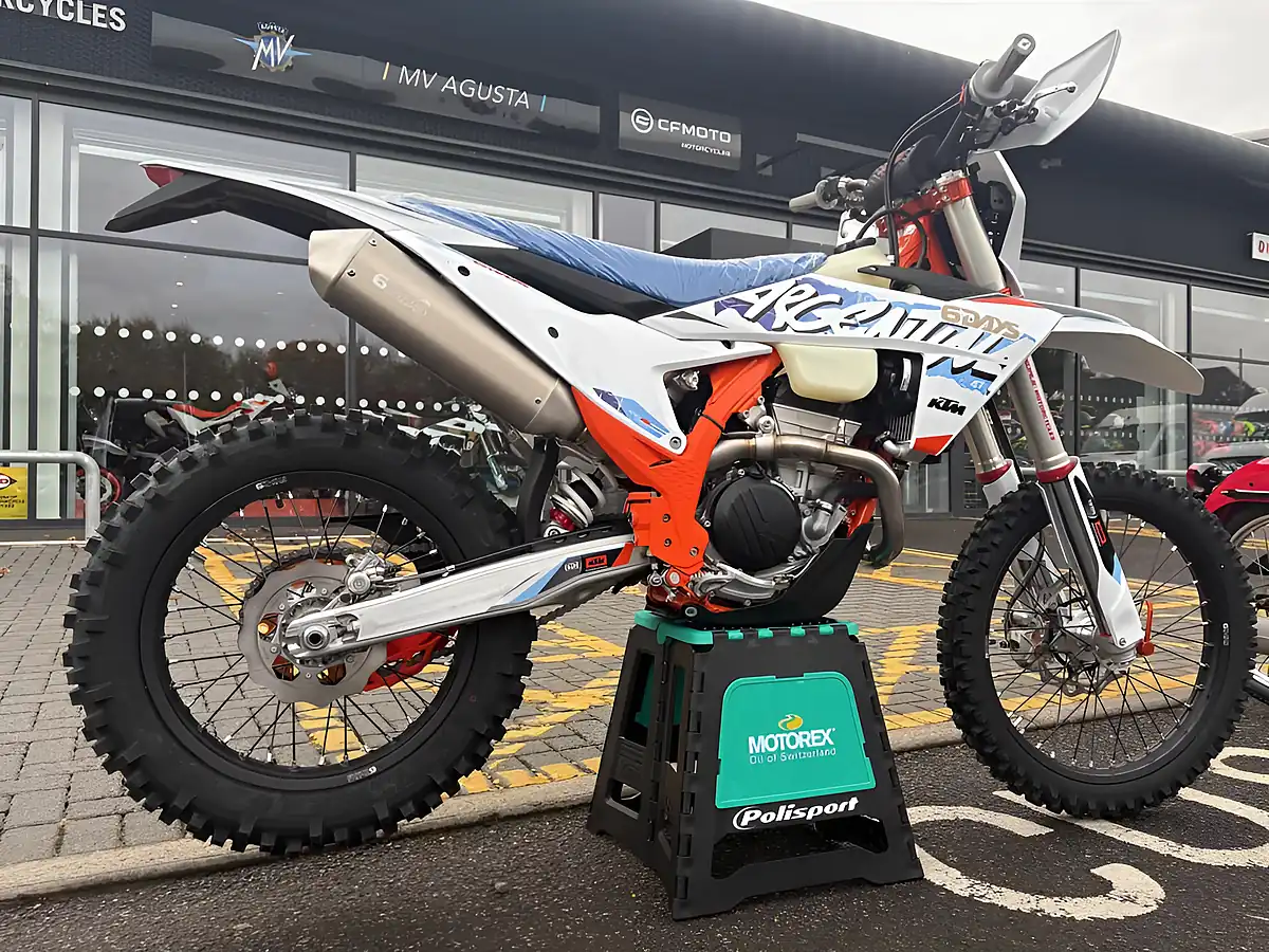 Used 2024 Ktm 250 Exc-F Sixdays White - Interior and Exterior details 7