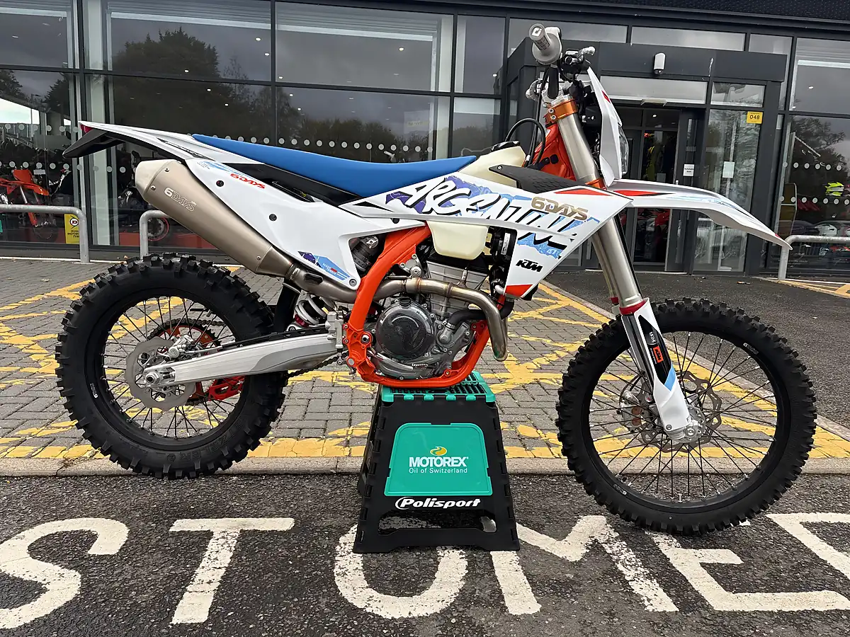 Used 2024 Ktm 250 Exc-F Sixdays White - Interior and Exterior details 8