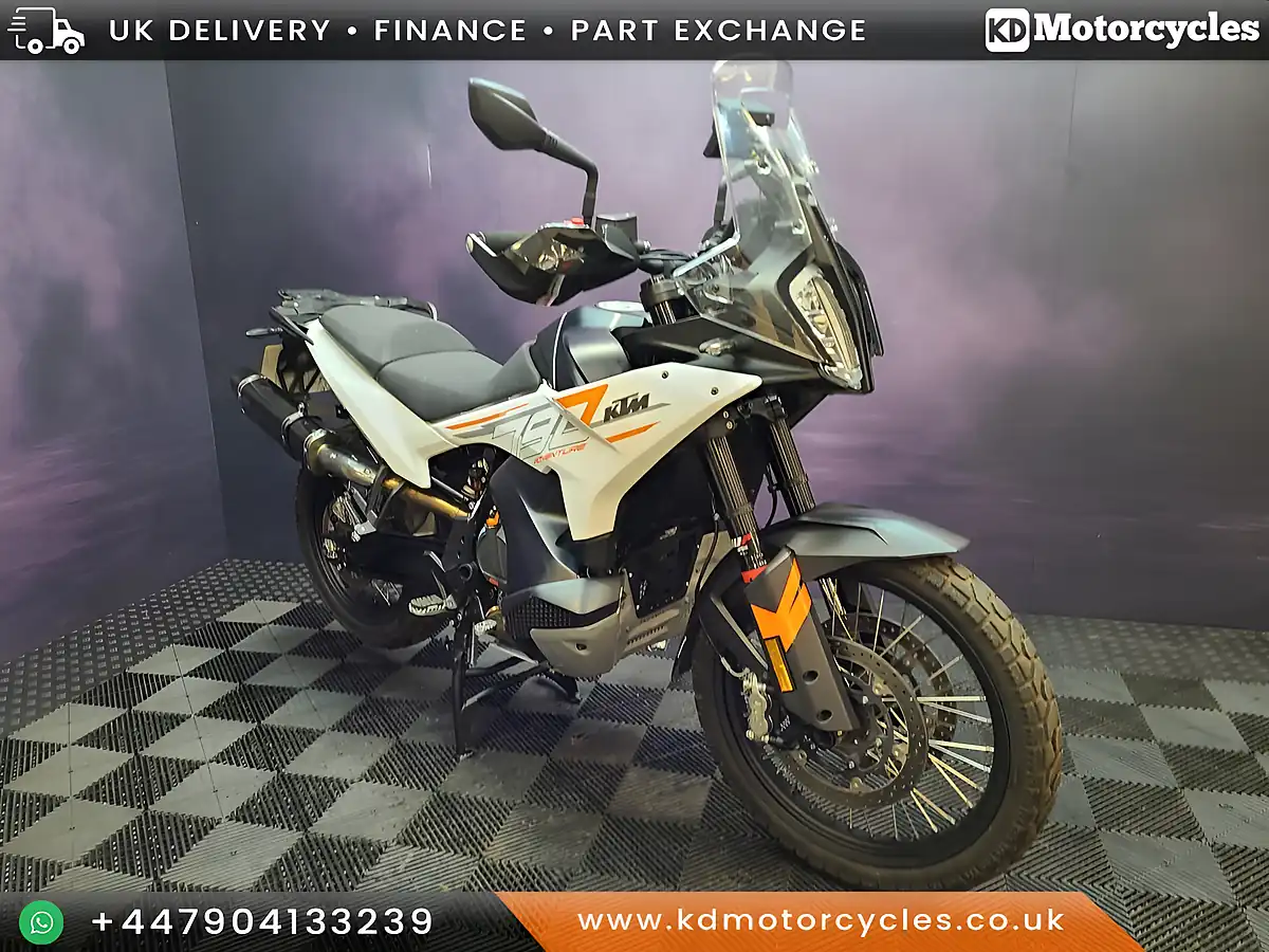 Used 2024 Ktm 790 Adventure White - Front View