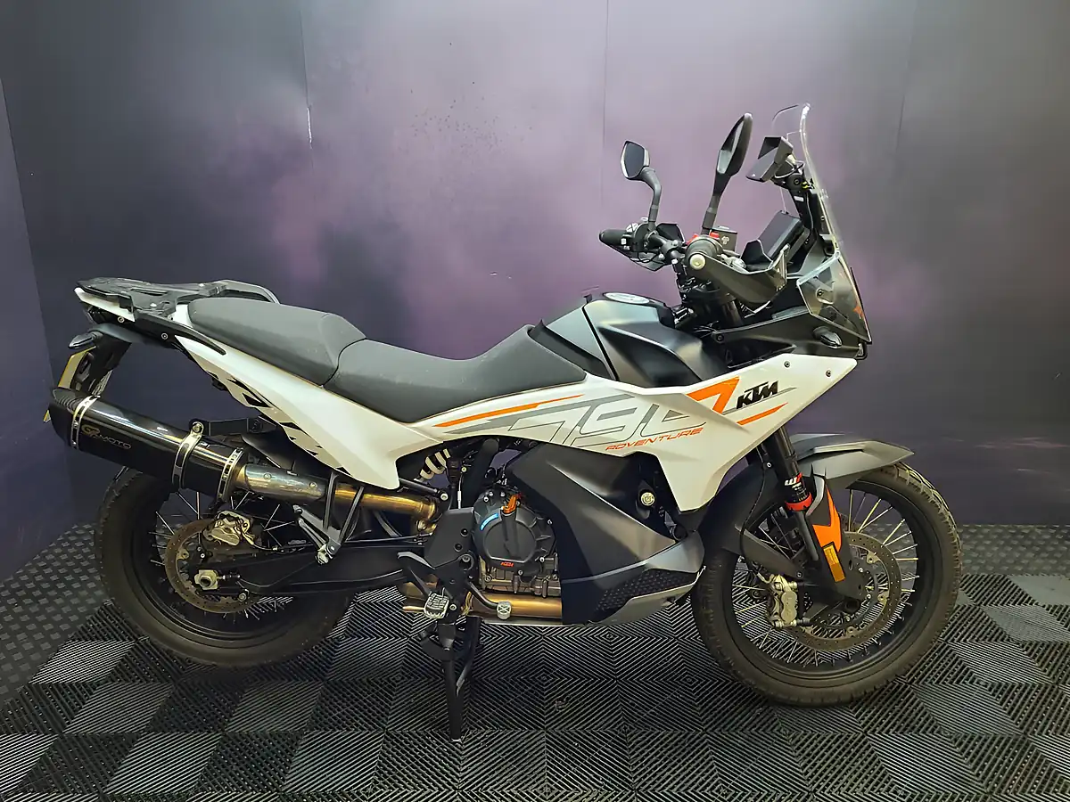 Used 2024 Ktm 790 Adventure White - Interior and Exterior details 2