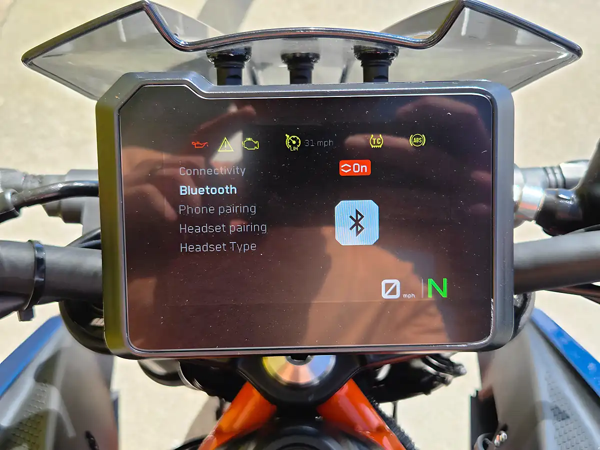 Used 2024 Ktm Duke Blue - Interior and Exterior details 8