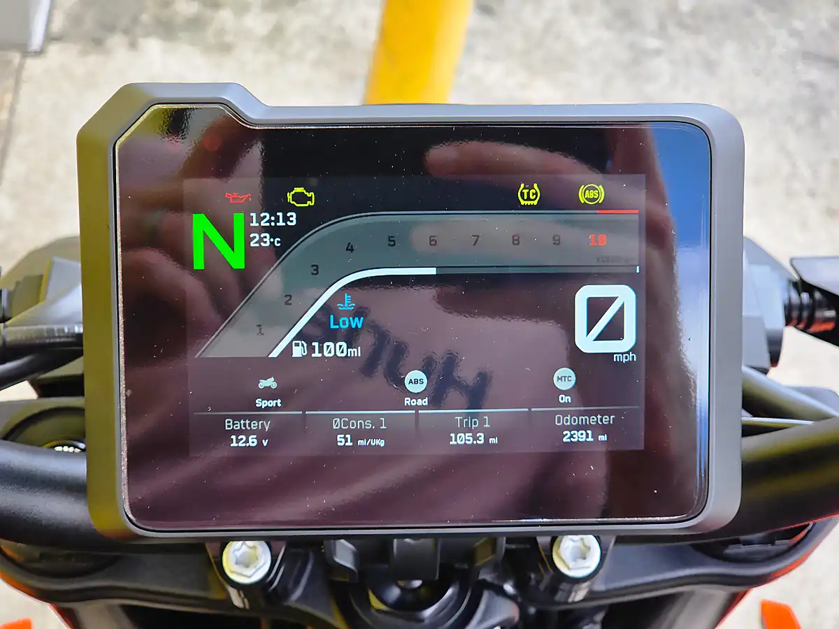 Used 2024 Ktm Duke Tech Pack Orange - Interior and Exterior details 17