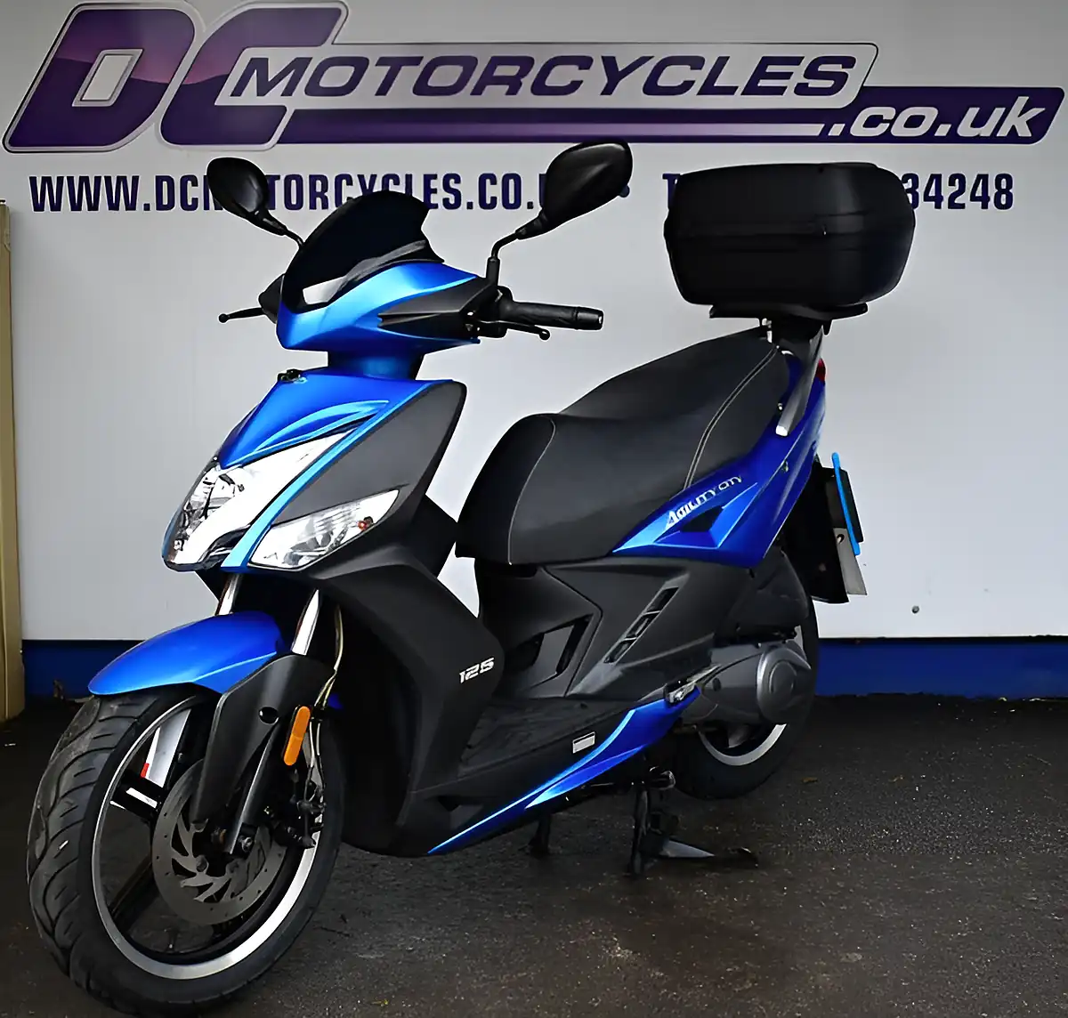 Used 2024 Kymco Agility City 125 Blue - Interior and Exterior details 4