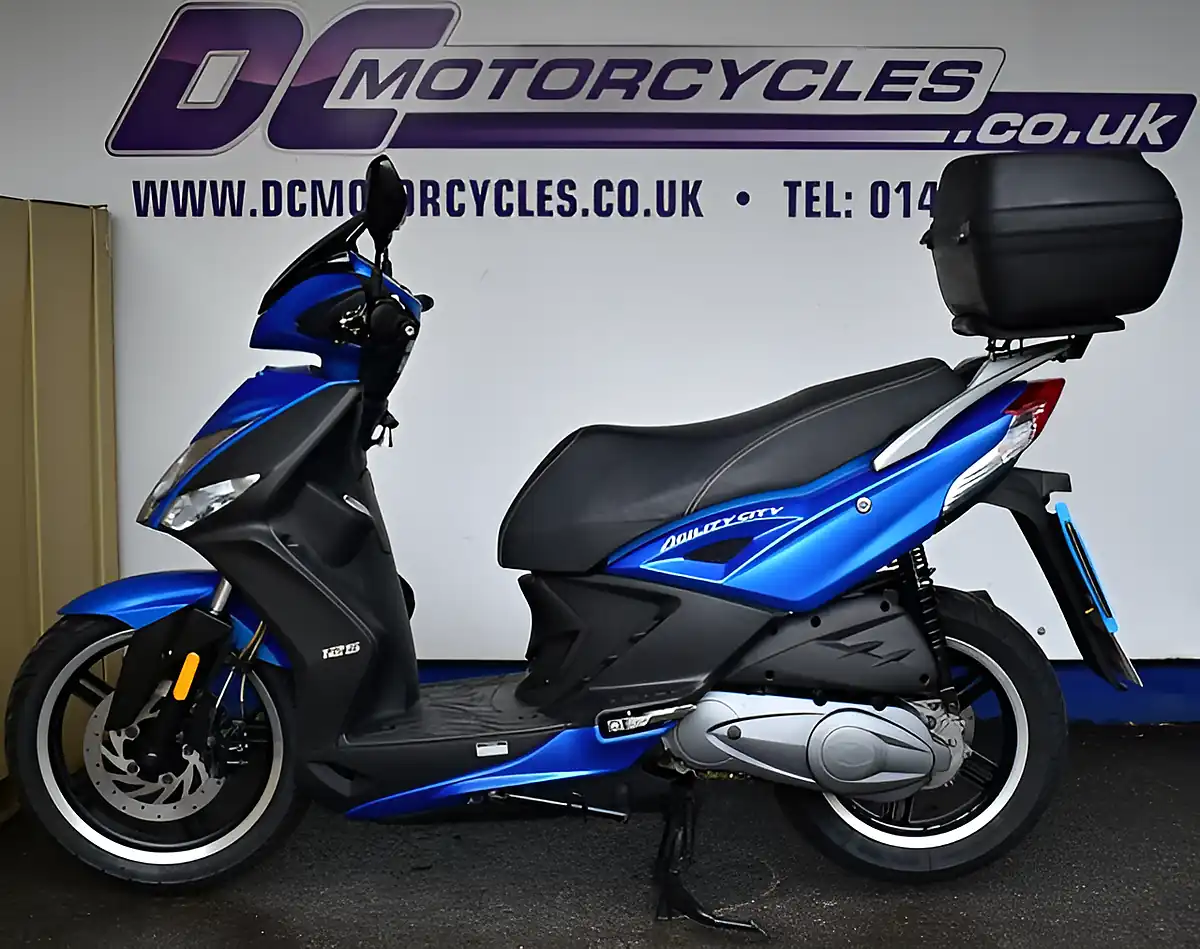 Used 2024 Kymco Agility City 125 Blue - Interior and Exterior details 5