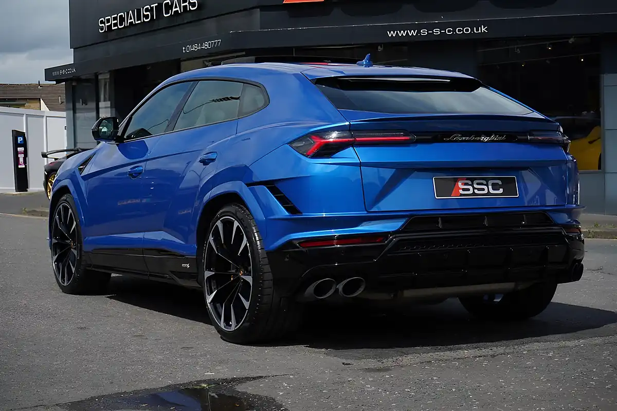 Used 2024 Lamborghini Urus S Blue - Interior and Exterior details 2