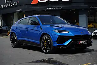 Used 2024 Lamborghini Urus S Blue - Interior and Exterior details 4