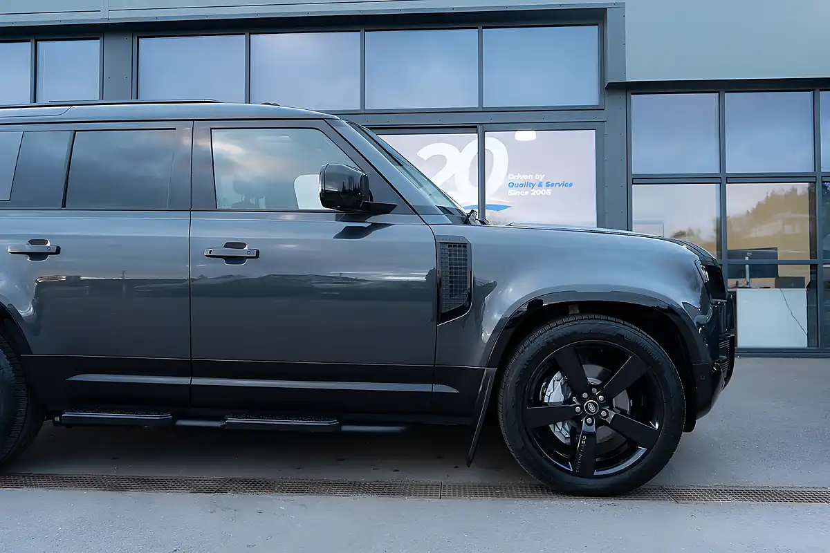 Used 2024 Land Rover Defender 110 Carpathian Grey - Interior and Exterior details 11