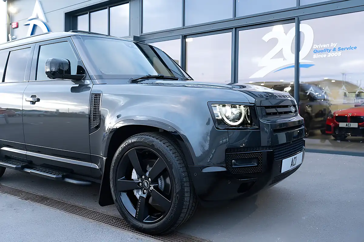 Used 2024 Land Rover Defender 110 Carpathian Grey - Interior and Exterior details 12