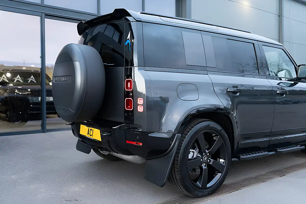 Used 2024 Land Rover Defender 110 Carpathian Grey - Interior and Exterior details 13