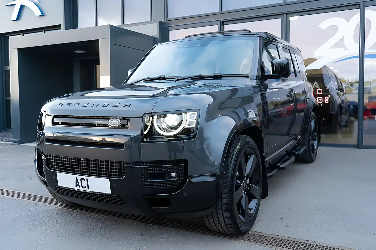 Used 2024 Land Rover Defender 110 Carpathian Grey - Interior and Exterior details 4