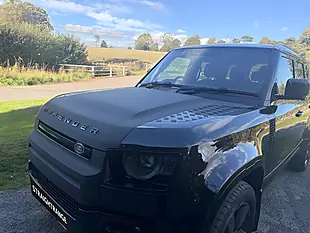Used 2024 Land Rover Defender 110 X-Dynamic Hse Santorini Black - Interior and Exterior details 8