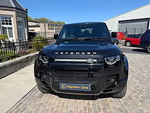Used 2024 Land Rover Defender 90 X-Dynamic Hse Santorini Black - Interior and Exterior details 10