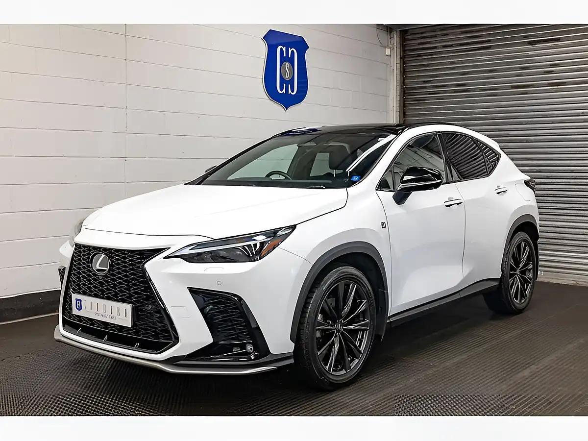 Used 2024 Lexus Nx F Sport White - Front View