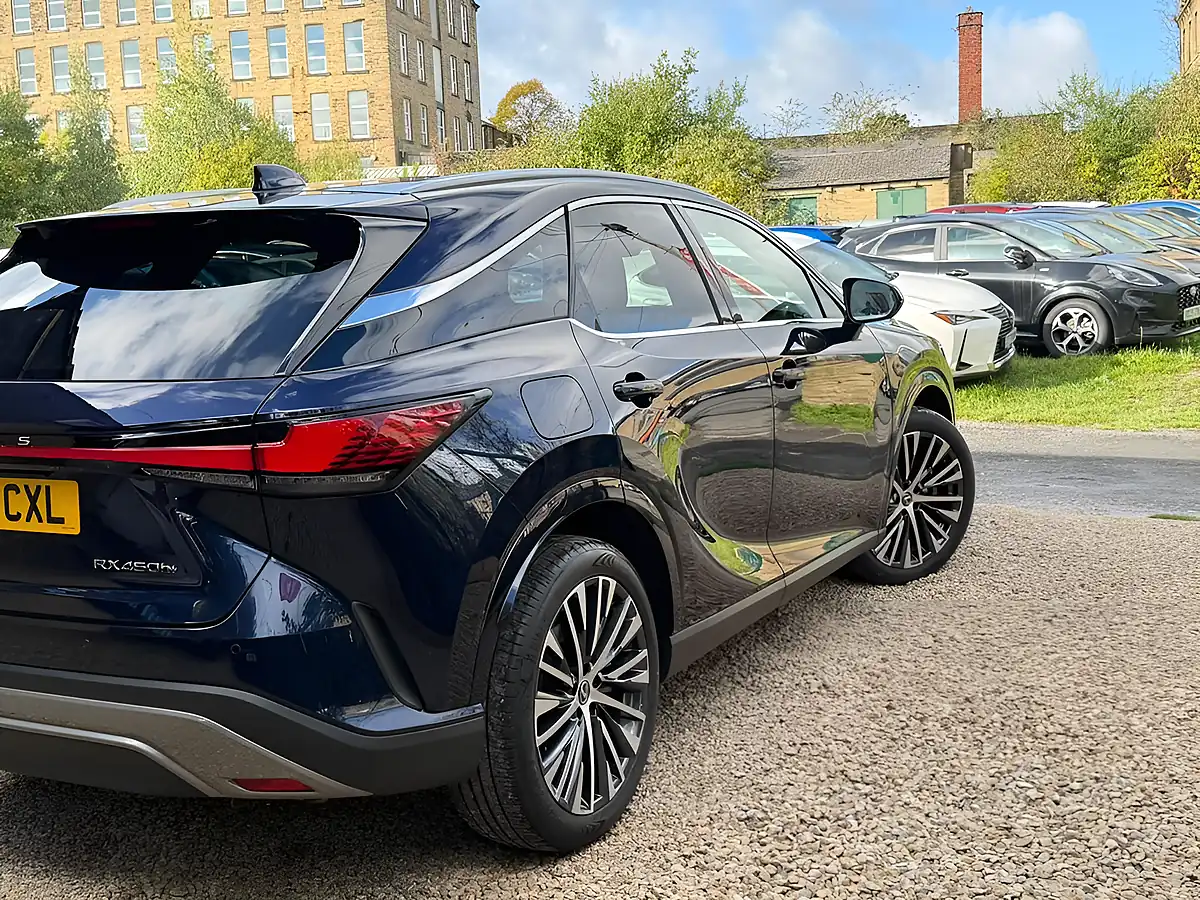 Used 2024 Lexus Rx Prem Plus Blue - Interior and Exterior details 17