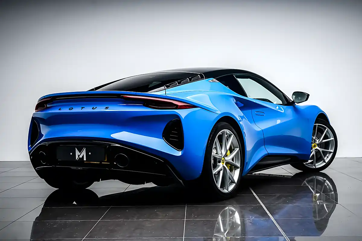 Used 2024 Lotus Emira First Edition Seneca Blue - Interior and Exterior details 11