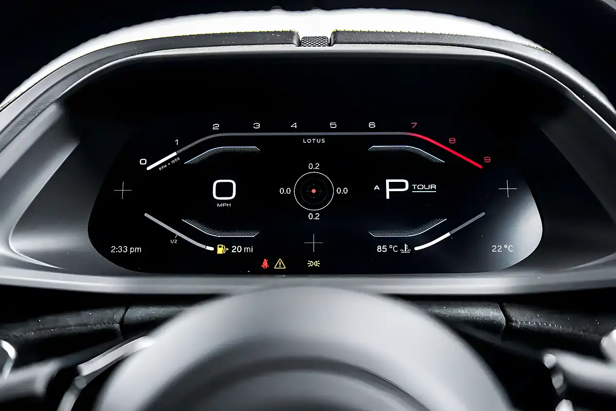Used 2024 Lotus Emira First Edition Seneca Blue - Interior and Exterior details 12