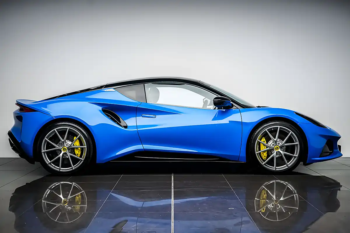 Used 2024 Lotus Emira First Edition Seneca Blue - Interior and Exterior details 8