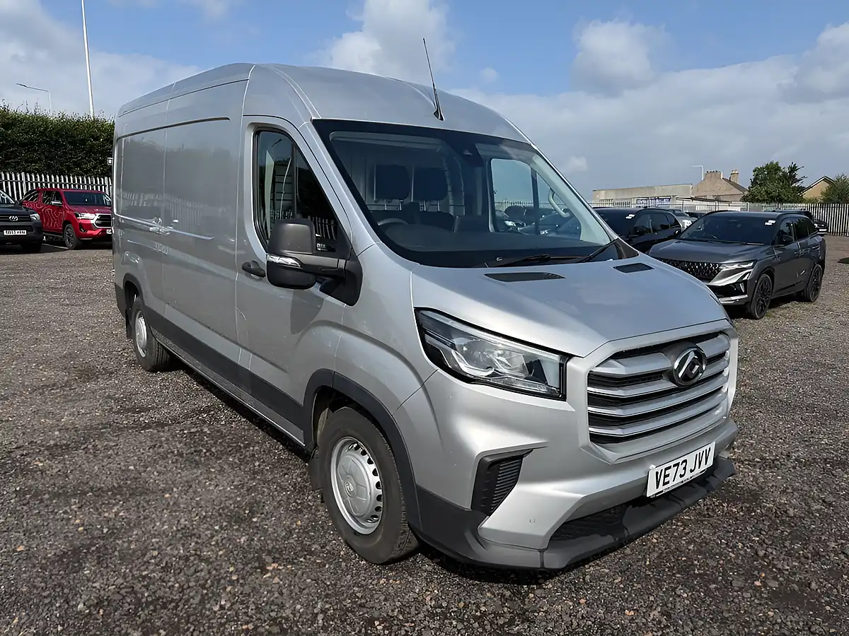 Used 2024 Maxus Deliver 9 Panel Van L3 H2 Silver - Front View