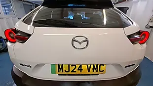 Used 2024 Mazda MX-30 Prime-Line White - Interior and Exterior details 10