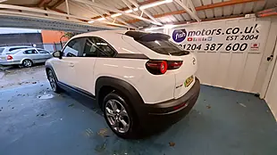 Used 2024 Mazda MX-30 Prime-Line White - Interior and Exterior details 12