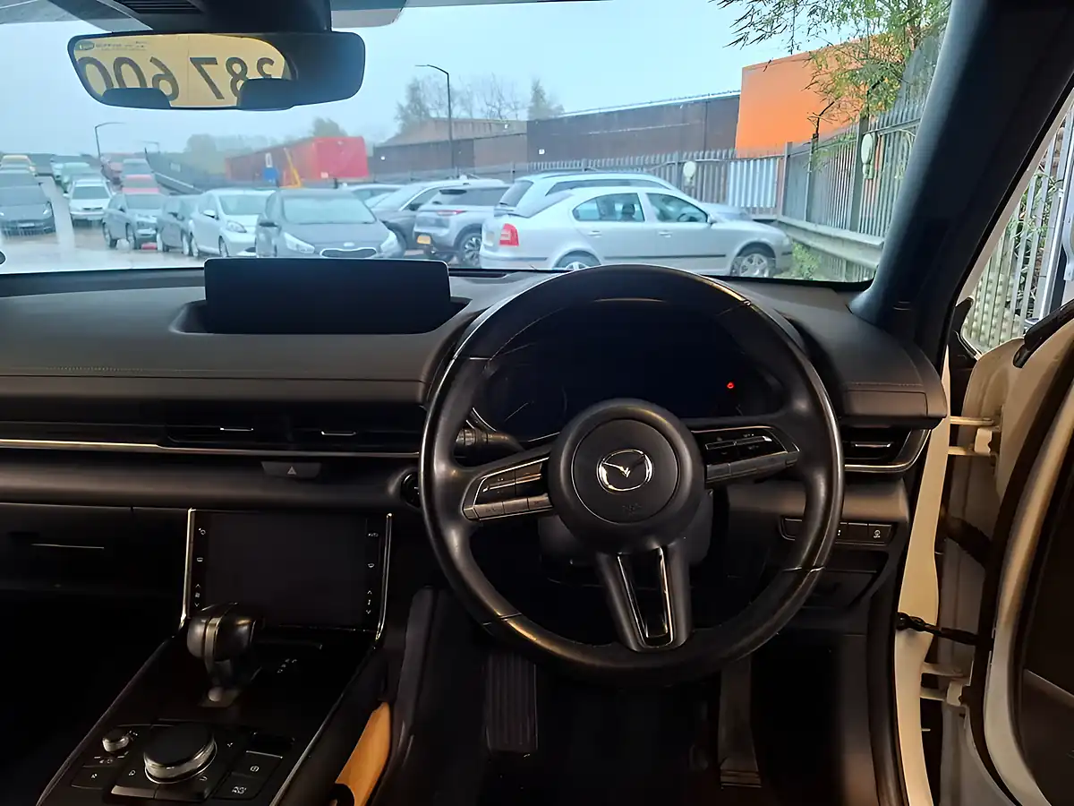 Used 2024 Mazda MX-30 Prime-Line White - Interior and Exterior details 7