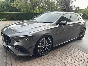 Used 2024 Mercedes a-Class AMG A35 Metallic Grey - Interior and Exterior details 10