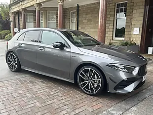 Used 2024 Mercedes a-Class AMG A35 Metallic Grey - Interior and Exterior details 13