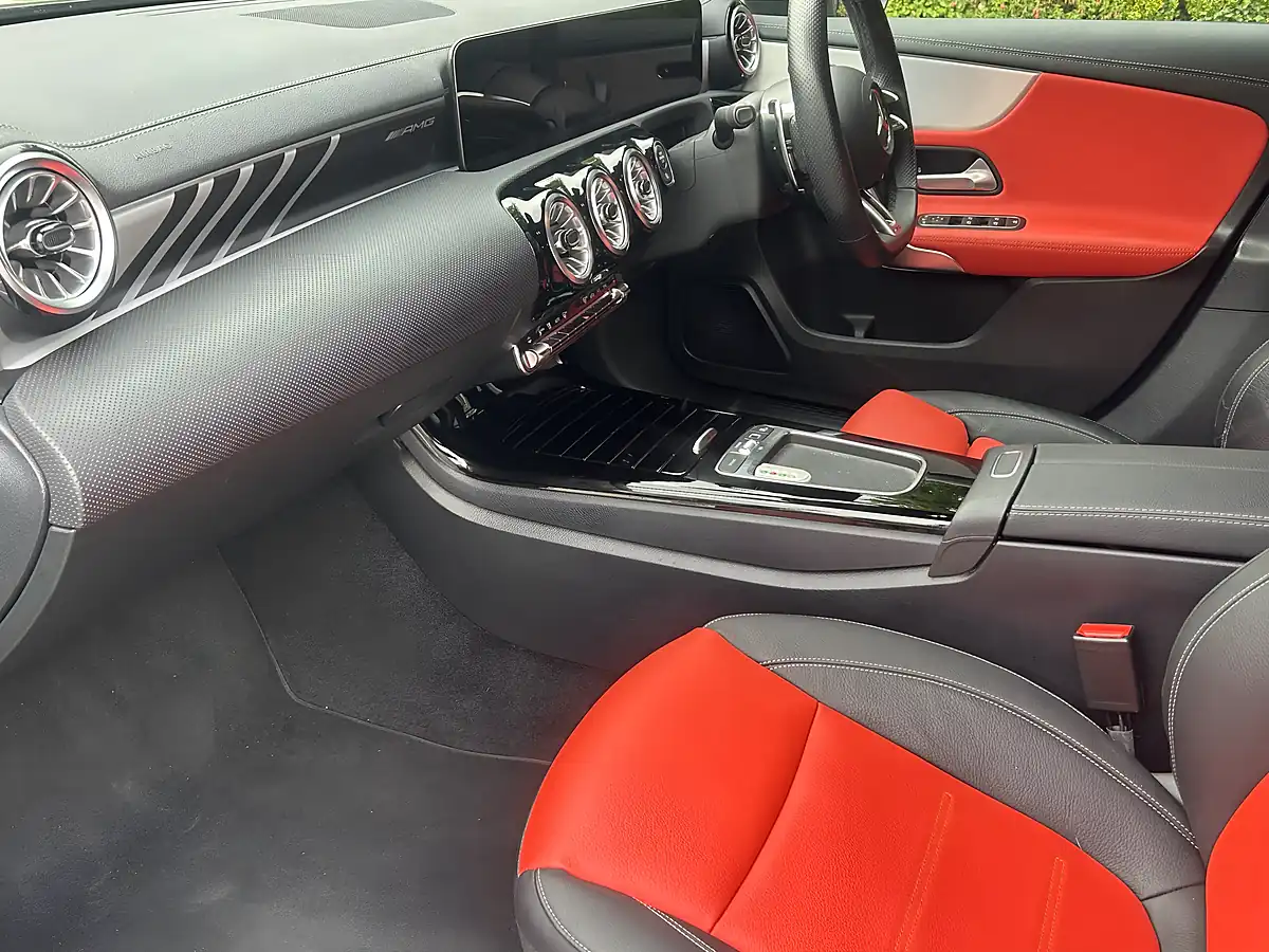 Used 2024 Mercedes a-Class AMG A35 Metallic Grey - Interior and Exterior details 15