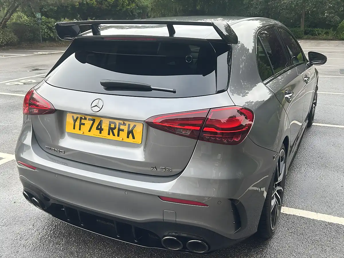 Used 2024 Mercedes a-Class AMG A35 Metallic Grey - Interior and Exterior details 20