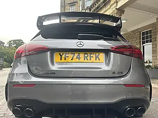 Used 2024 Mercedes a-Class AMG A35 Metallic Grey - Interior and Exterior details 5