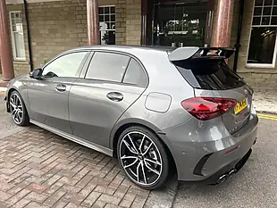 Used 2024 Mercedes a-Class AMG A35 Metallic Grey - Interior and Exterior details 7