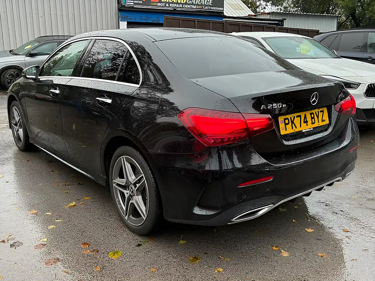 Used 2024 Mercedes-Benz a Class AMG Line (executive) Black - Interior and Exterior details 2