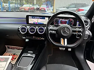 Used 2024 Mercedes-Benz a Class AMG Line (executive) Black - Interior and Exterior details 4