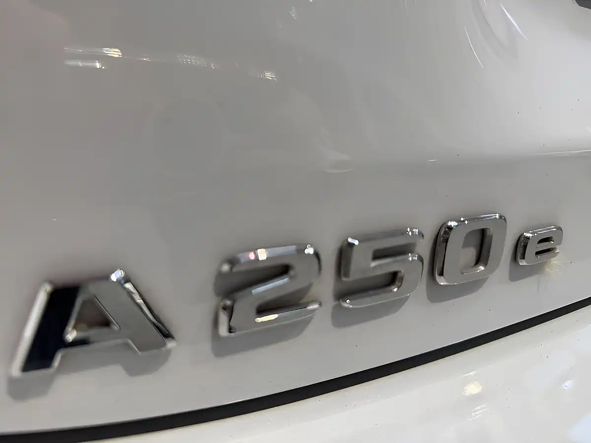 Used 2024 Mercedes-Benz a Class AMG Line (executive) White - Interior and Exterior details 12