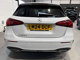 Used 2024 Mercedes-Benz a Class AMG Line (executive) White - Interior and Exterior details 6