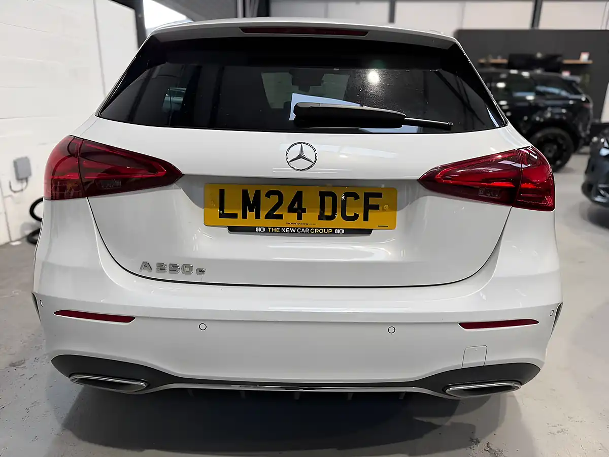 Used 2024 Mercedes-Benz a Class AMG Line (executive) White - Interior and Exterior details 6