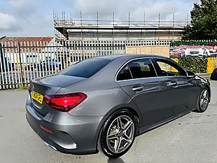 Used 2024 Mercedes-Benz a Class AMG Line Grey - Interior and Exterior details 11