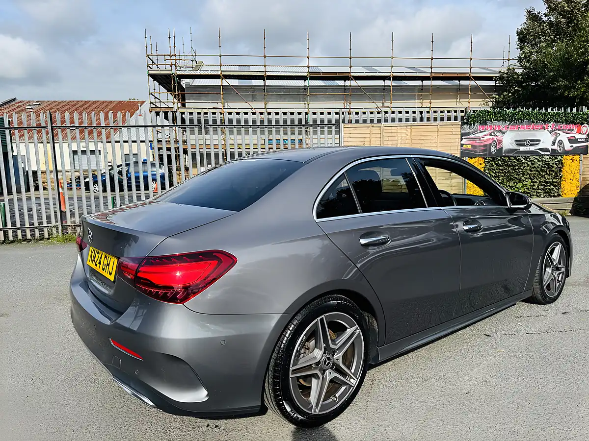 Used 2024 Mercedes-Benz a Class AMG Line Grey - Interior and Exterior details 11