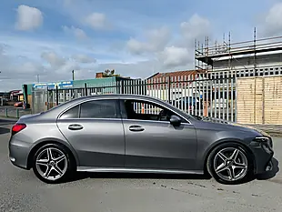 Used 2024 Mercedes-Benz a Class AMG Line Grey - Interior and Exterior details 12