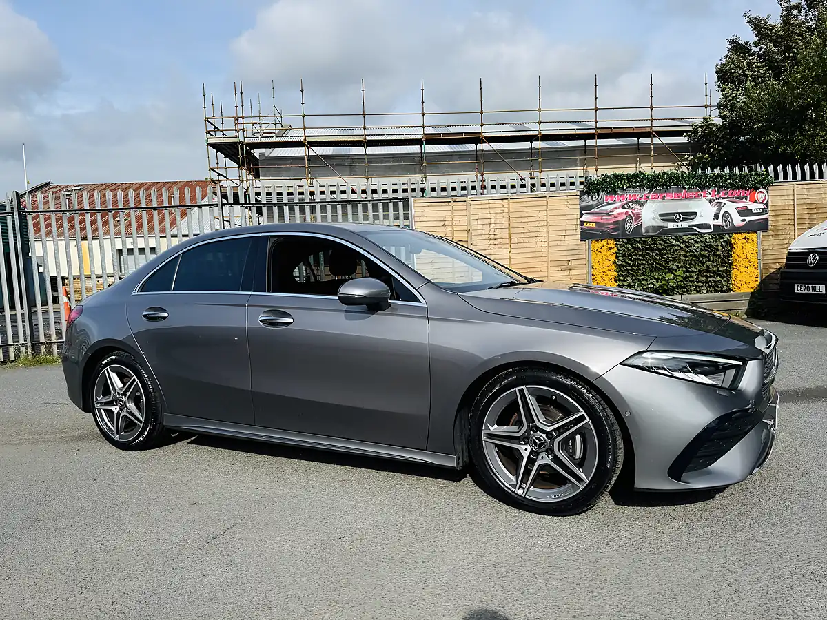 Used 2024 Mercedes-Benz a Class AMG Line Grey - Interior and Exterior details 13