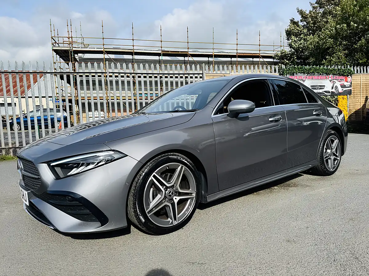 Used 2024 Mercedes-Benz a Class AMG Line Grey - Interior and Exterior details 2