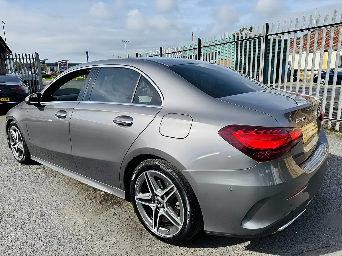Used 2024 Mercedes-Benz a Class AMG Line Grey - Interior and Exterior details 4