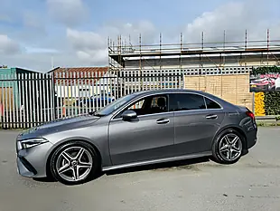 Used 2024 Mercedes-Benz a Class AMG Line Grey - Interior and Exterior details 6